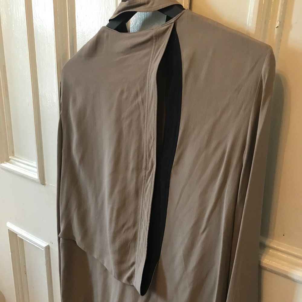 Alexander Wang Draped Back Silk Button Down - image 2